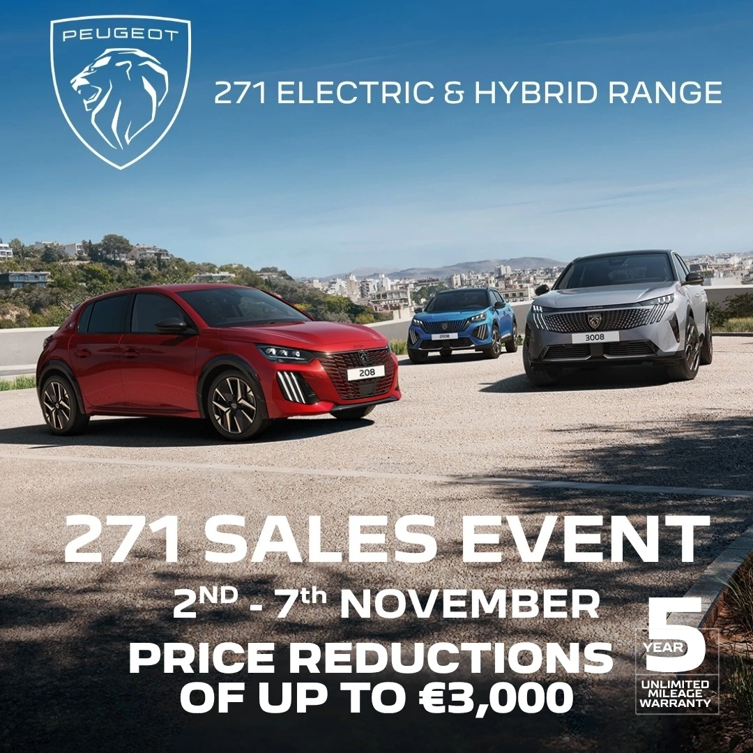 Peugeot Passenger Range 271 Offers